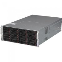 SuperMicro CSE-847BE2C-R1K28WB 4U, 36 x 3.5" SAS HDD, тип совм. мат.плат: 12"x10", 13.68"x13", 9.6"x9.6", 7 слотов расширения (3 LP), семь 80мм вентиляторов, 2 x LAN, БП 1280Вт 80Plus Platinum 