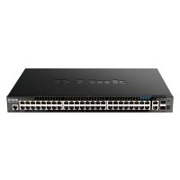 Коммутатор D-Link DGS-1520-52MP/A1A, PROJ Managed L3 Stackable Switch 44x1000Base-T PoE, 4x2.5GBase-T PoE, 2x10GBase-T, 2x10GBase-X SFP+, PoE Budget 370W (740W with DPS-700), CLI, RJ45 Console, RPS (D