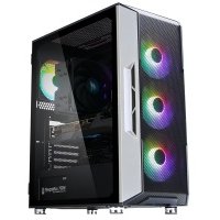 Корпус ZALMAN I3 NEO, ATX, BLACK, FRONT MESH, WINDOW, 2x3.5", 3x2.5", 1xUSB2.0, 2xUSB3.0, FAN CONTROLLER, FRONT 3x120mm RGB, REAR 1x120mm RGB (I3 NEO) I3 NEO Черный