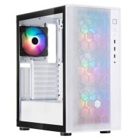 Корпус ATX SILVERSTONE Fara , Midi-Tower, без БП, белый [g410far1wpro022] 
