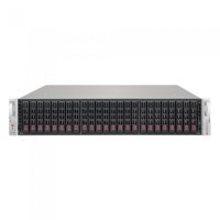 Дисковая полка (DAS) SuperMicro SuperChassis , 24x2.5" SATA/SAS HS, 8хSAS 12Gb/s, 2x600W, 2U (CSE-) 216BE2C-R609JBOD