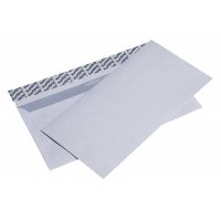 Конверт Бюрократ Е65.10 E65 110x220мм белый силиконовая лента 80г/м2 (pack:1000pcs) 