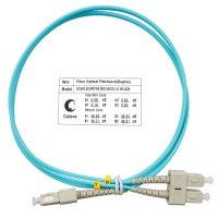 Cabeus FOP-50-SC-SC-1m Шнур оптический duplex SC-SC 50/125 mm OM3 1м LSZH (FOP-50-SC-SC-1m) 