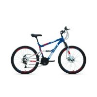 Горный велосипед ALTAIR MTB FS 26 2.0 disc 2021 