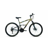 Горный велосипед ALTAIR MTB FS 26 2.0 disc 2021 