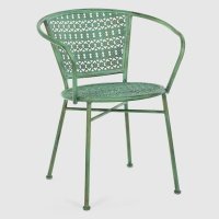 Стул садовый декоративный Anxi jiacheng 63x49x77 см оливковый 