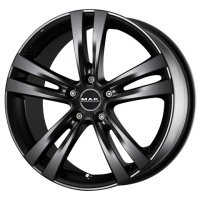 Литые колесные диски MAK ZENITH Mat Black 8x17 5x108 ET35 D72 Чёрный матовый (F8070ZHMB35G)