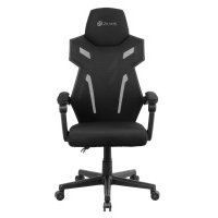 Кресло игровое Оклик 111G, обивка: ткань, цвет: черный 