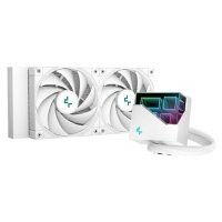 Система охлаждения Deepcool LGA2066/2011-v3/2011/1700/1200/115x/sTRX4/sTR4/AM5/AM4 (2*120mm fan, 500-2250rpm, 85.85CFM, 32.9dBA, 4-pin PWM) R LT520 WH