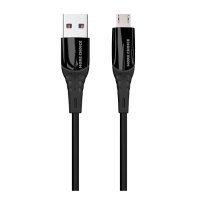 Кабель интерфейсный More Choice USB 3.0A для micro USB силикон 1м Black K32Sm