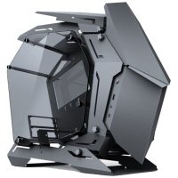 Корпус mATX JONSBO серый, без БП, боковые панели из закаленного стекла, USB Type-C, USB 3.0 MOD-3 Mini Gray