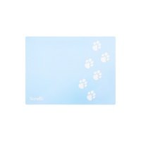SCRUFFS Коврик под миски "Placemat", голубой, 40х30см (Великобритания) 