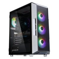 Корпус ZALMAN I3 NEO WHITE, ATX, WHITE, FRONT MESH, WINDOW, 2x3.5", 3x2.5", 1xUSB2.0, 2xUSB3.0, FRONT 3x120mm RGB, REAR 1x120mm RGB (I3 NEO White) I3NEOWHITE
