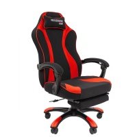 Кресло Chairman game 35 Россия ткань черн./красный (7089915) 