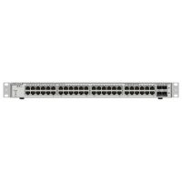 Коммутатор Reyee 48-Port 10G L2 Managed POE Switch, 48 Gigabit RJ45 POE/POE+ Ports,4 *10G SFP+ Slots, 370W PoE Power budget,19-inch Rack-mountable Steel Case (RG-NBS3200-48GT4XS-P) 