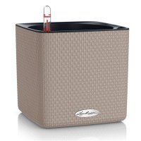 Кашпо с автополивом Lechuza cube color 17x17x16 песок (13488) 