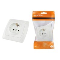 Розетка 2P+PE SQ1805-0016 Онега