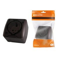 Розетка 2P+PE SQ1818-0207 Селигер