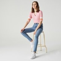 Женские джинсы с высокой талией Lacoste SKINNY FIT HF0250