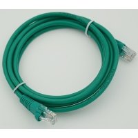 Патч-корд RJ-45 (m)-RJ-45 (m), cat5E, 2м зеленый 