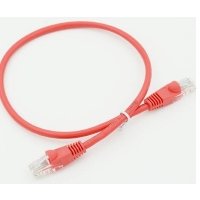Патч-корд RJ-45 (m)-RJ-45 (m), cat5E, 0.5м красный 