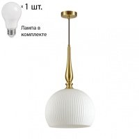 Подвесной светильник с лампочкой Odeon Light Runga 4765/1+Lamps А60 