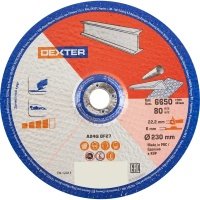 Диск зачистной по стали Dexter 230x22.2x6 мм Зачистой круг по металлу/нержавейке