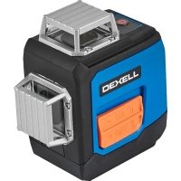 Уровень лазерный Dexell NL360 зеленый луч, штатив, 20 м NL360-2E-G