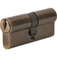Цилиндр Нора-М Есо-std Z Л-70 35х35 мм, ключ-вертушка, цвет бронза 