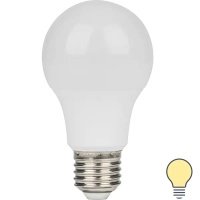 Лампа светодиодная Lexman E27 170-240 В 8.5 Вт груша матовая 750 лм теплый белый свет 