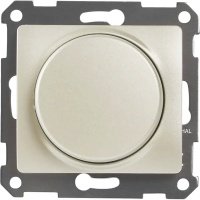 Диммер встраиваемый Schneider Electric Glossa 400 Вт цвет платина GSL001223