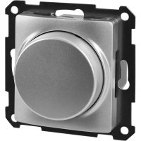 Диммер встраиваемый Schneider Electric Glossa 400 Вт цвет алюминий GSL000323