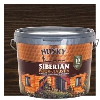 Воск-лазурь Husky Siberian полуматовый палисандр 9 