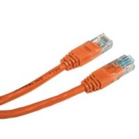 Патч-корд RJ45 - RJ45, 4 пары, UTP, категория 5е, 5 м, оранжевый, LSZH, LANMASTER 