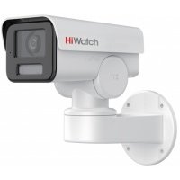 Видеокамера IP HiWatch 4Мп уличная цилиндрическая PT c EXIR-подсветкой до 50м и встроенным микрофоном PTZ-Y2404I-DE
