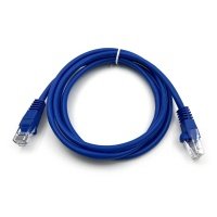 Патч-корд Buro RJ-45 (m)-RJ-45 (m), cat5E, 4 пары, 1.5м синий (utp-5e-1,5m-bl)
