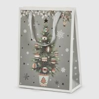 Пакет подарочный Due Esse Christmas regalo 18x8x24см в ассортименте 