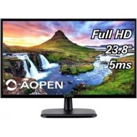 Монитор 23,8" Aopen UM.QC1EE.002 1920x1080, VA, LED, 5ms, 16:9, 250cd, HDMI, 178°/178°, VGA, черный 24CV1Ybi