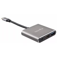 Адаптер Telecom USB3.1 TypeCm /HDMI+USB3.0 +PD 100WT charging 4K/30Hz TUC010T