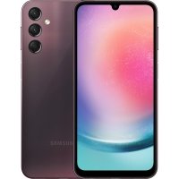 Смартфон Samsung Galaxy A24 4 ГБ / 128 ГБ бургунди