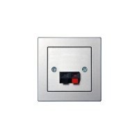 Розетка Аудио Liregus EPSILON 28-184 28-184 Epsilon серебро ()