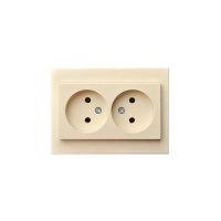 Розетка Liregus EPSILON 28-070 28-070 Epsilon бежевый ()