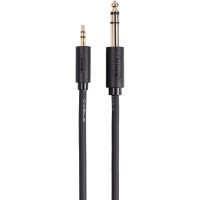 Кабель-адаптер 3.5ST(M)/6.35 ST(M), 3м, Telecom PRO <TAV6165-3M> VCOM Адаптер-переходник Telecom jack 6.35 mm M/Jack 3.5 mm M (TAV6165-3M)