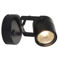 спот ARTE LAMP Mizar GU10 1х50Вт металл черный 