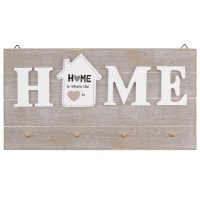 ключница ВОЛШЕБНАЯ СТРАНА HOME 250х25х130мм МДФ/металл 