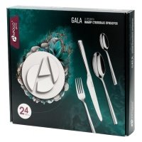 набор столовых приборов APOLLO Genio Gala 24шт. нерж.сталь 