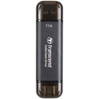 Внешний жесткий диск 1Tb Transcend TS1TESD310C серый USB-C ESD310C