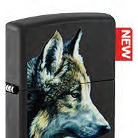 Зажигалка ZIPPO Linda Picken с покрытием Black Matte, латунь/сталь 