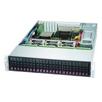 Корпус серверный 2U Supermicro (LP, 20x 2.5-inch SAS3/SATA3 HDD/SSD, 4xNVMe/SAS3/SATA3 storage devices, w/o Expander, 2x1200W) 