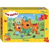 Puzzle-60. Три кота (new 3) 